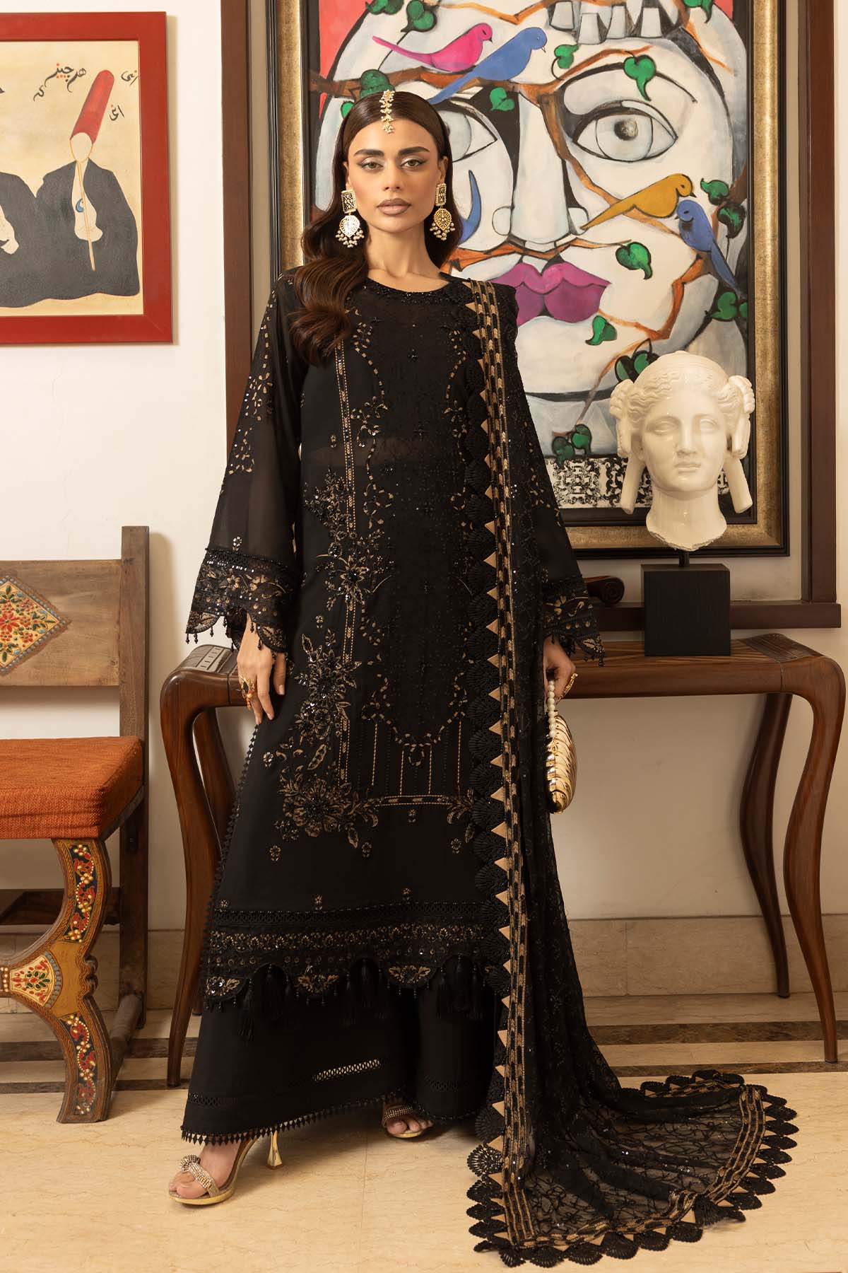 Raeesa Premium | Noir Ember | HS - 36