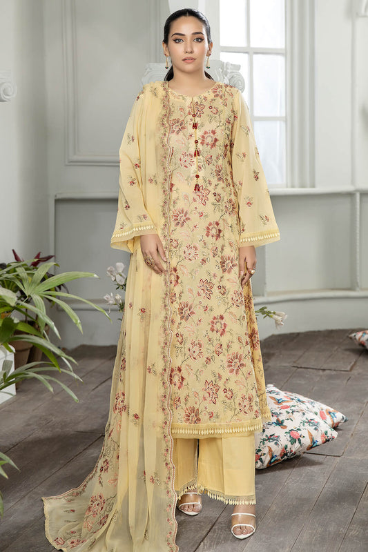 Luxury Embroidered Swiss Voile | Ns-116