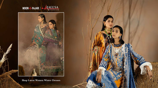 Embracing Uniqueness: Exploring Raeesa Premium's Latest Women's Winter Khaddar Dresses