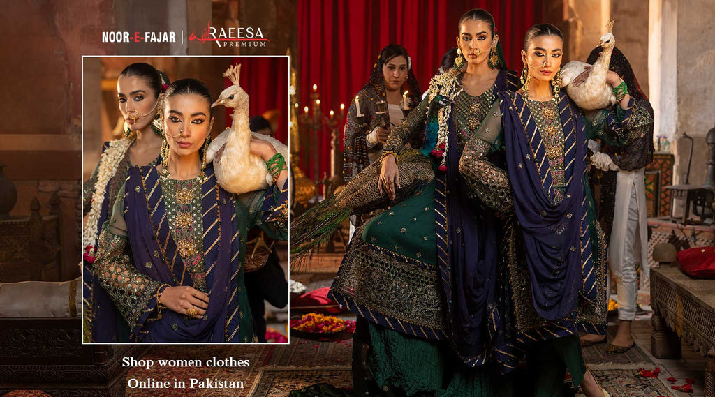 Shop Women's Clothes Online in Pakistan - Raeesa Premium