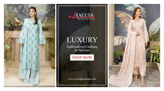 luxury embroidered clothing brand in pakistan