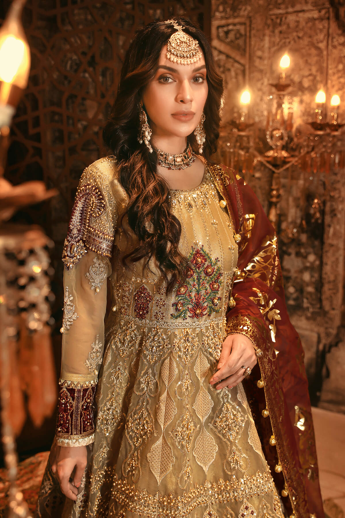 Raeesa Premium | Nooraniat | D1-Camel Golden Skin
