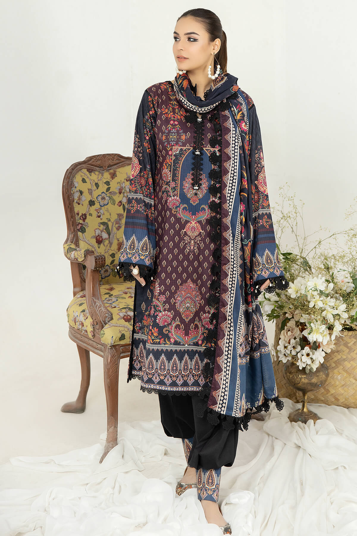 Noor e Fajar | Maheen N.Print | NP-1011