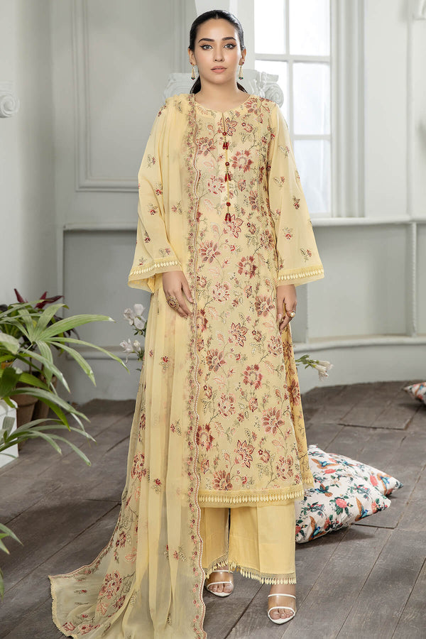 Luxury Embroidered Swiss Voile | Ns-116