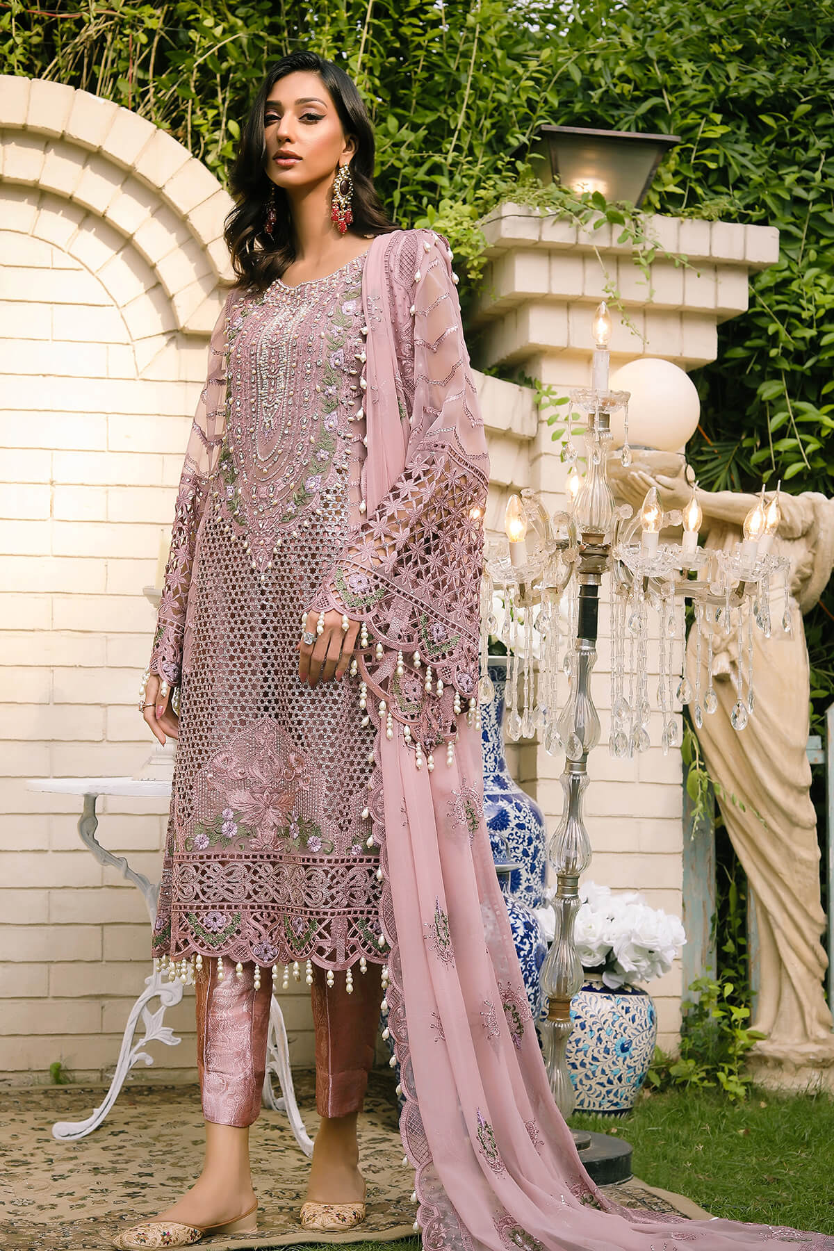 Raeesa Premium | Wajadan | WD-7 Opera Mauve