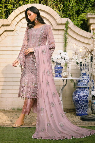 Raeesa Premium | Wajadan | WD-7 Opera Mauve