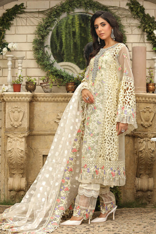 Raeesa Premium | Wajadan | WD-8 Ivory