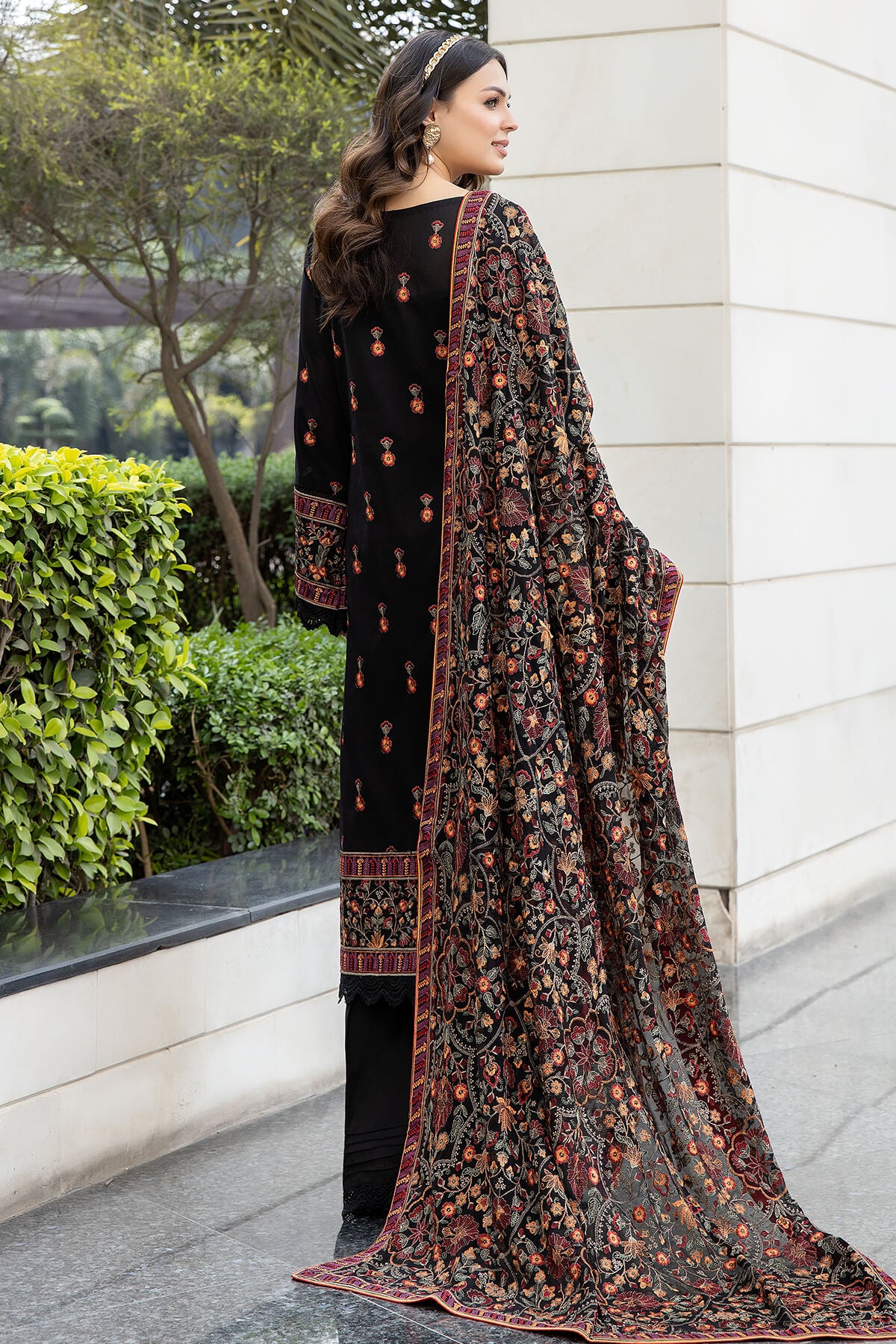 Dhee Rani | Luxury Embroidered Swiss Lawn | NFD-1013