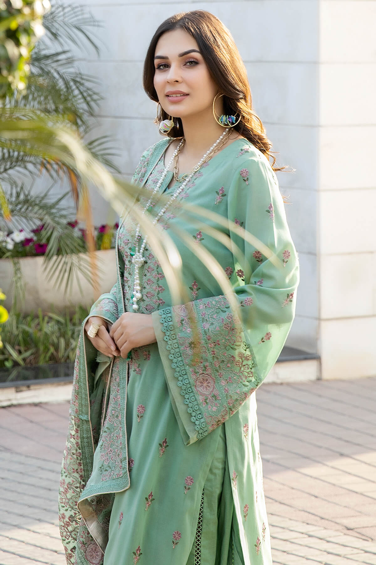 Dhee Rani | Luxury Embroidered Swiss Lawn | NFD-1017
