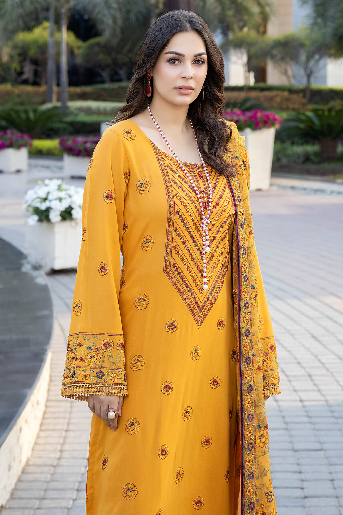 Dhee Rani | Luxury Embroidered Swiss Lawn | NFD-1021