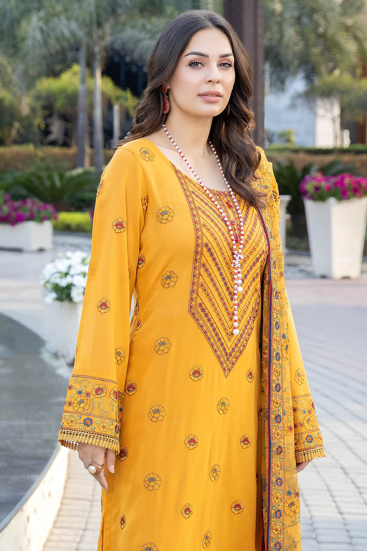 Dhee Rani | Luxury Embroidered Swiss Lawn | NFD-1021